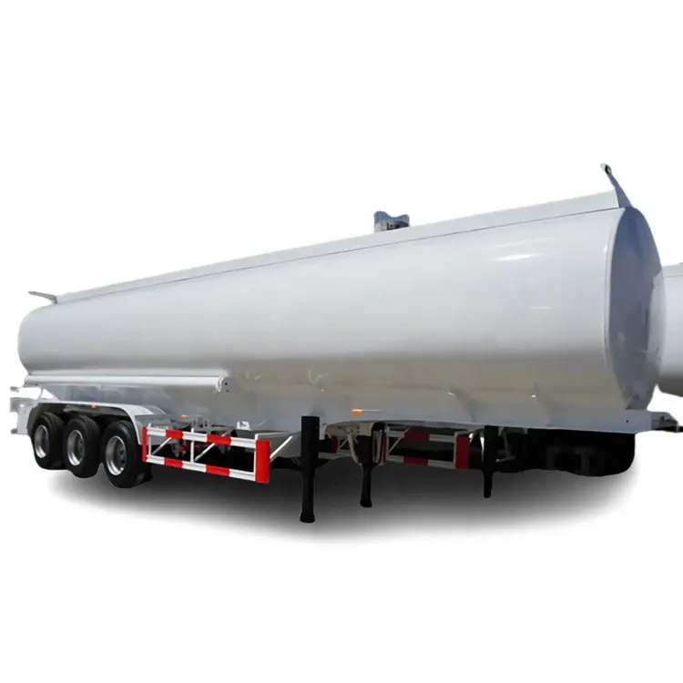 3 Axles 36cbm 36000 Liters 36tons Stainless Steel Liquid Food Transport Trailer