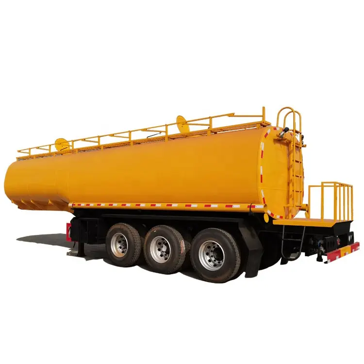 3 Axles 40cbm 40000 Liters 40tons Water Tanker Trailer with Sprinkler