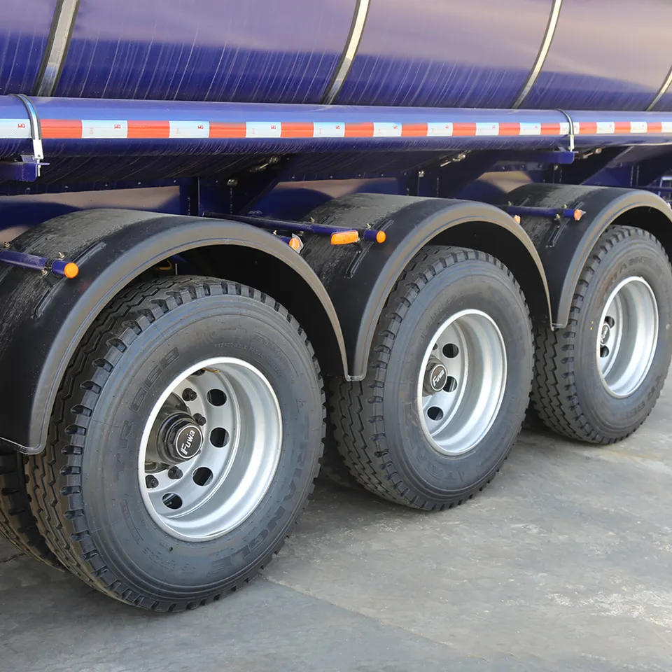 3 Axle 50cbm 50000liters Insulated Asphalt Transport Tanker Trailer