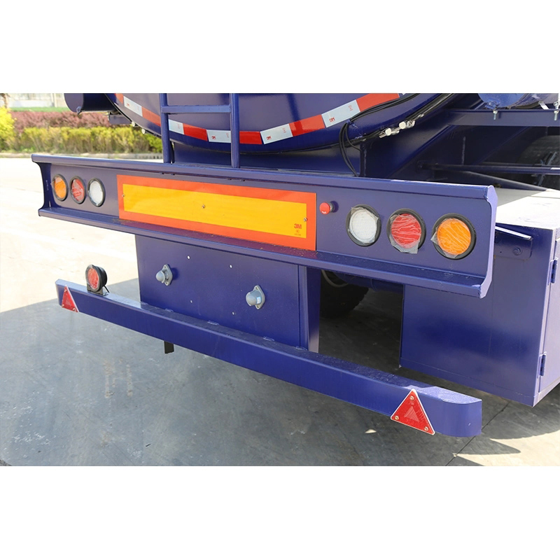 3 Axle 50cbm 50000liters Insulated Asphalt Transport Tanker Trailer