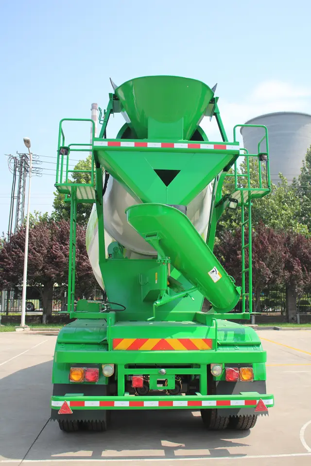 3 Axle 20 Cbm Concrete Mixer Trailer Cement Mixer Trailer