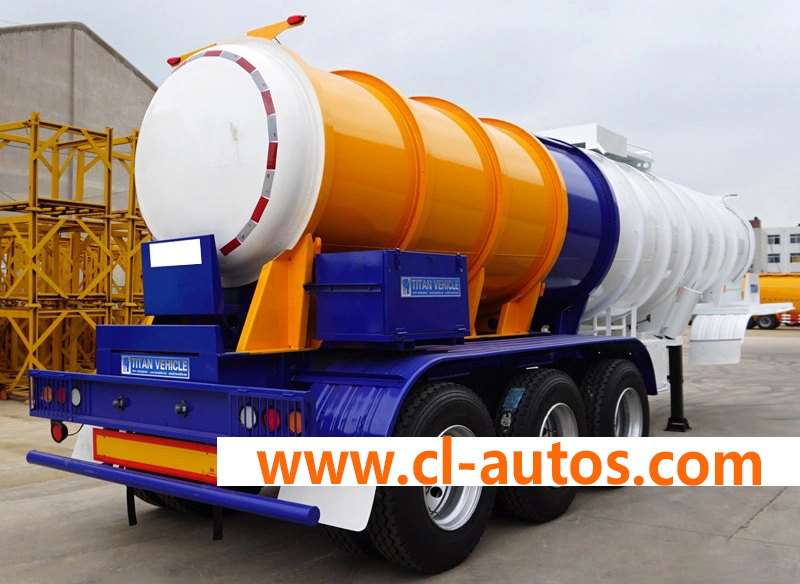 3 Axles 20000L 20cbm Acid Chemical Tank Trailer