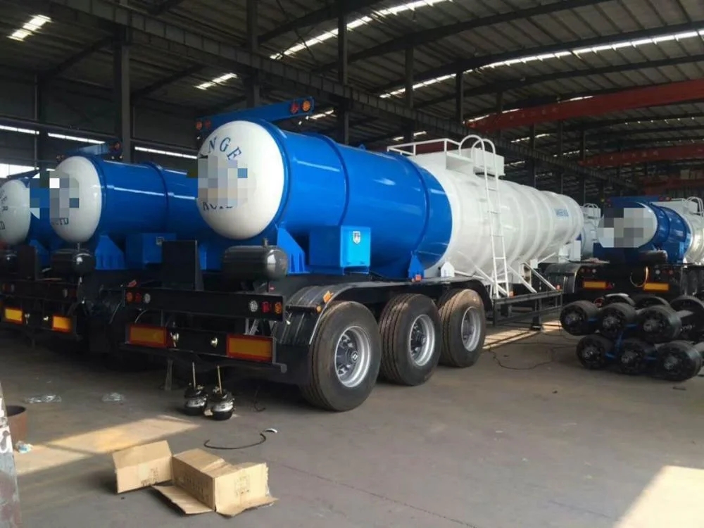 3 Axles 22000L 22cbm V Type Sulphuric Acid Chemical Hydrochloric Acid Tank Steel Acid Tank Trailer