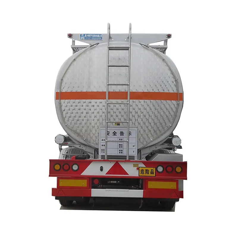 3 Axles 42cbm 42000liter Good Quality Stainless Steel Tank Trailer