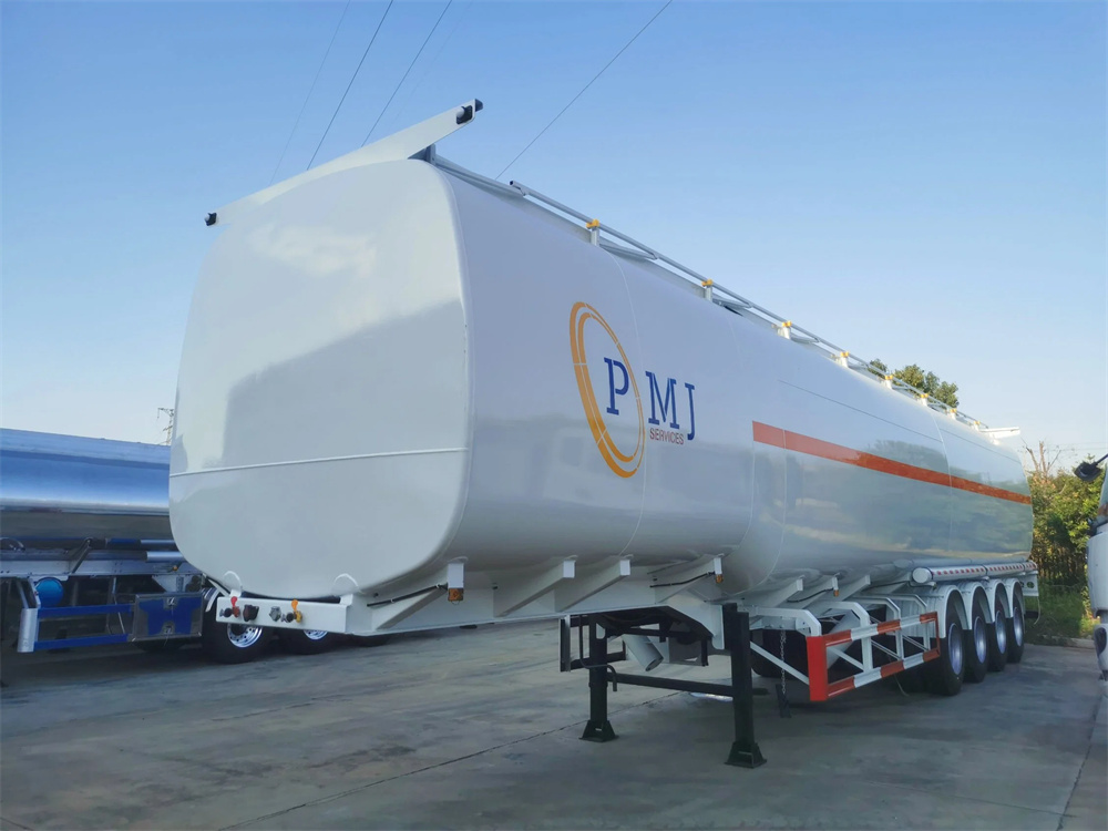 4 Axles 58cbm 58000liter Steel Semi Trailer for Oil Diesel Gasoline Tanker Truck Semi Trailer