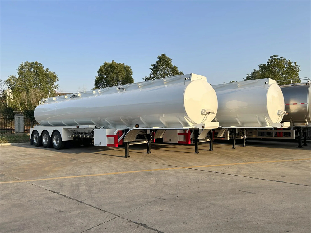 3 Axles 40cbm 40000liter High Quality Carbon Steel Stainless Steel Aluminum Alloy Oil Semi Trailer Tanker Truck Semi Trailer wit