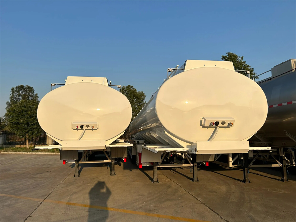 3 Axles 40cbm 40000liter High Quality Carbon Steel Stainless Steel Aluminum Alloy Oil Semi Trailer Tanker Truck Semi Trailer wit