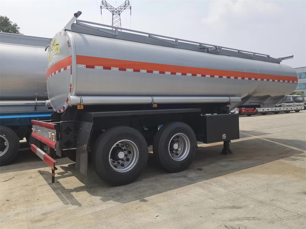 2 Axle 25cbm 25000liter Good Quality Carbon Steel Tank Trailer