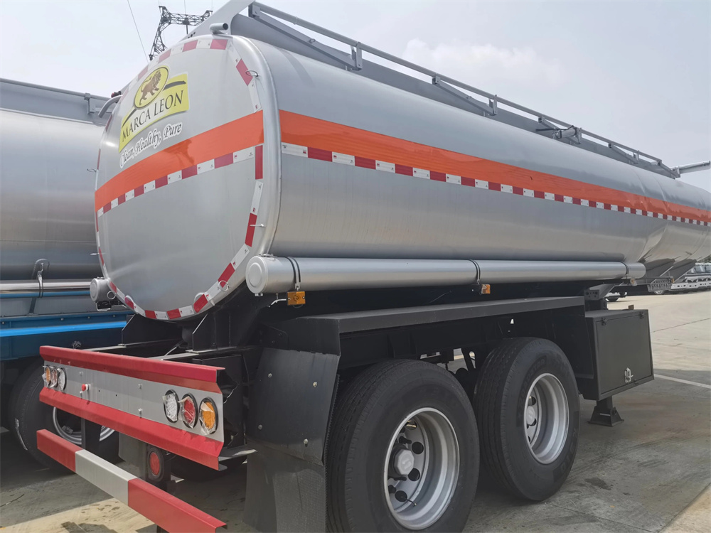 2 Axle 25cbm 25000liter Good Quality Carbon Steel Tank Trailer