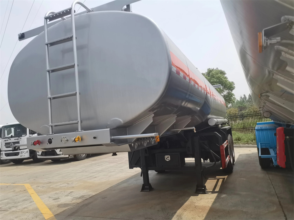2 Axle 25cbm 25000liter Good Quality Carbon Steel Tank Trailer