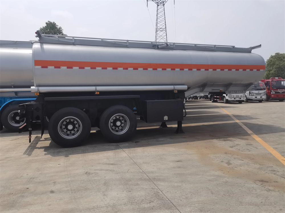 2 Axle 25cbm 25000liter Good Quality Carbon Steel Tank Trailer