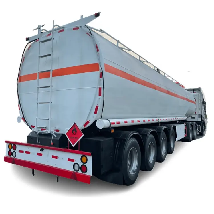 3 Axle 55cbm 55000liter Tanker Semi Trailer