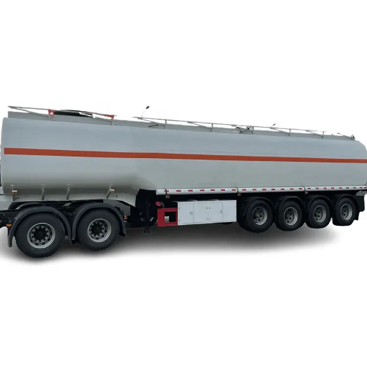3 Axle 55cbm 55000liter Tanker Semi Trailer