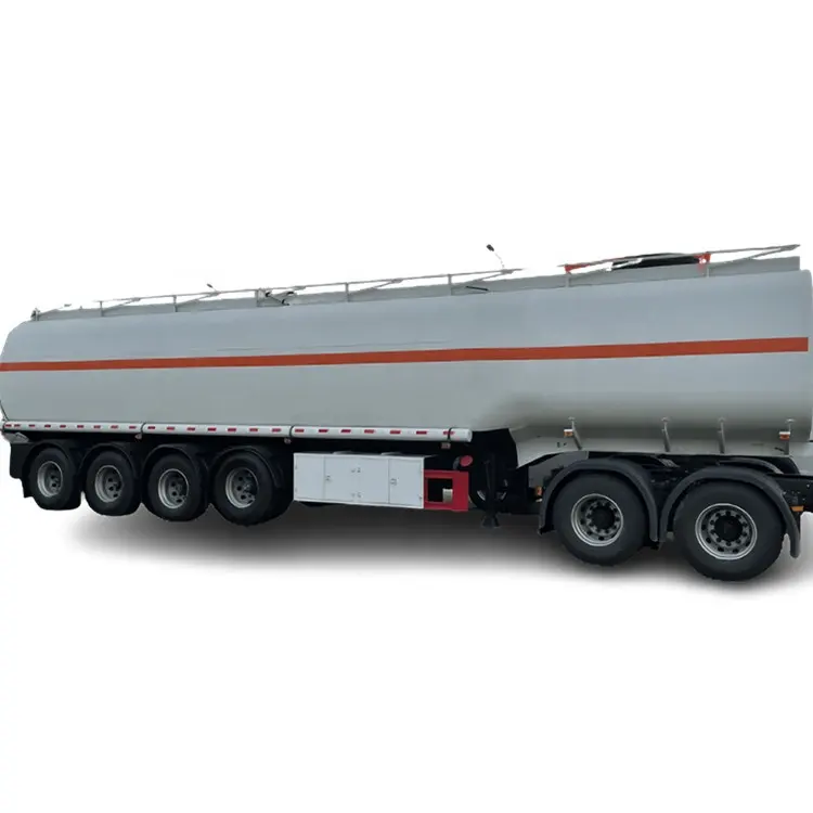3 Axle 55cbm 55000liter Tanker Semi Trailer