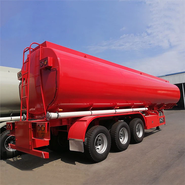 3 Axle 46cbm 46000liter Tanker Semi Trailer