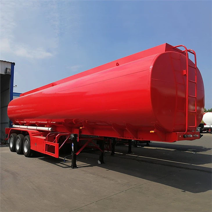 3 Axle 46cbm 46000liter Tanker Semi Trailer