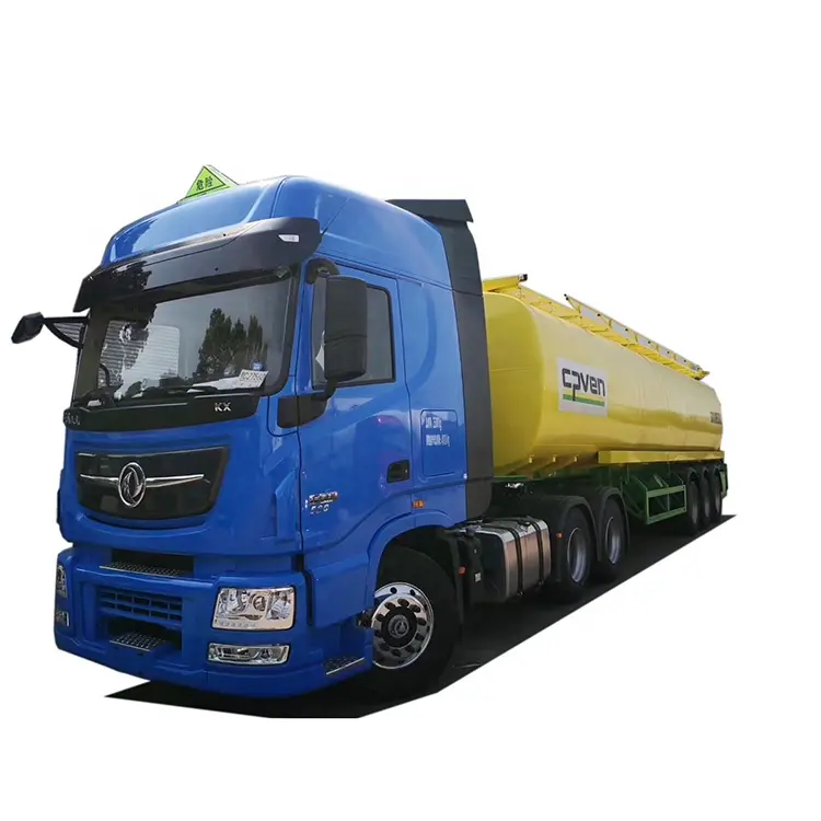 3 Axle 48cbm 48000liter Tanker Semi Trailer Transport Oil Diesel Petrol Fuel Tank Semi Trailer