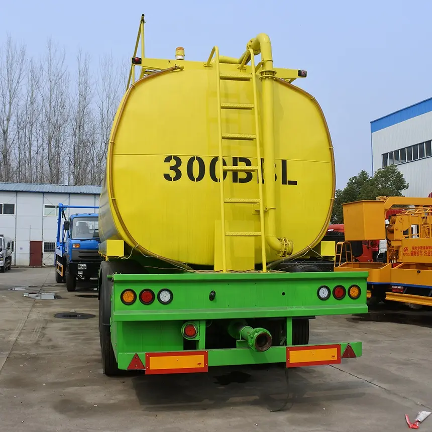 3 Axle 48cbm 48000liter Tanker Semi Trailer Transport Oil Diesel Petrol Fuel Tank Semi Trailer