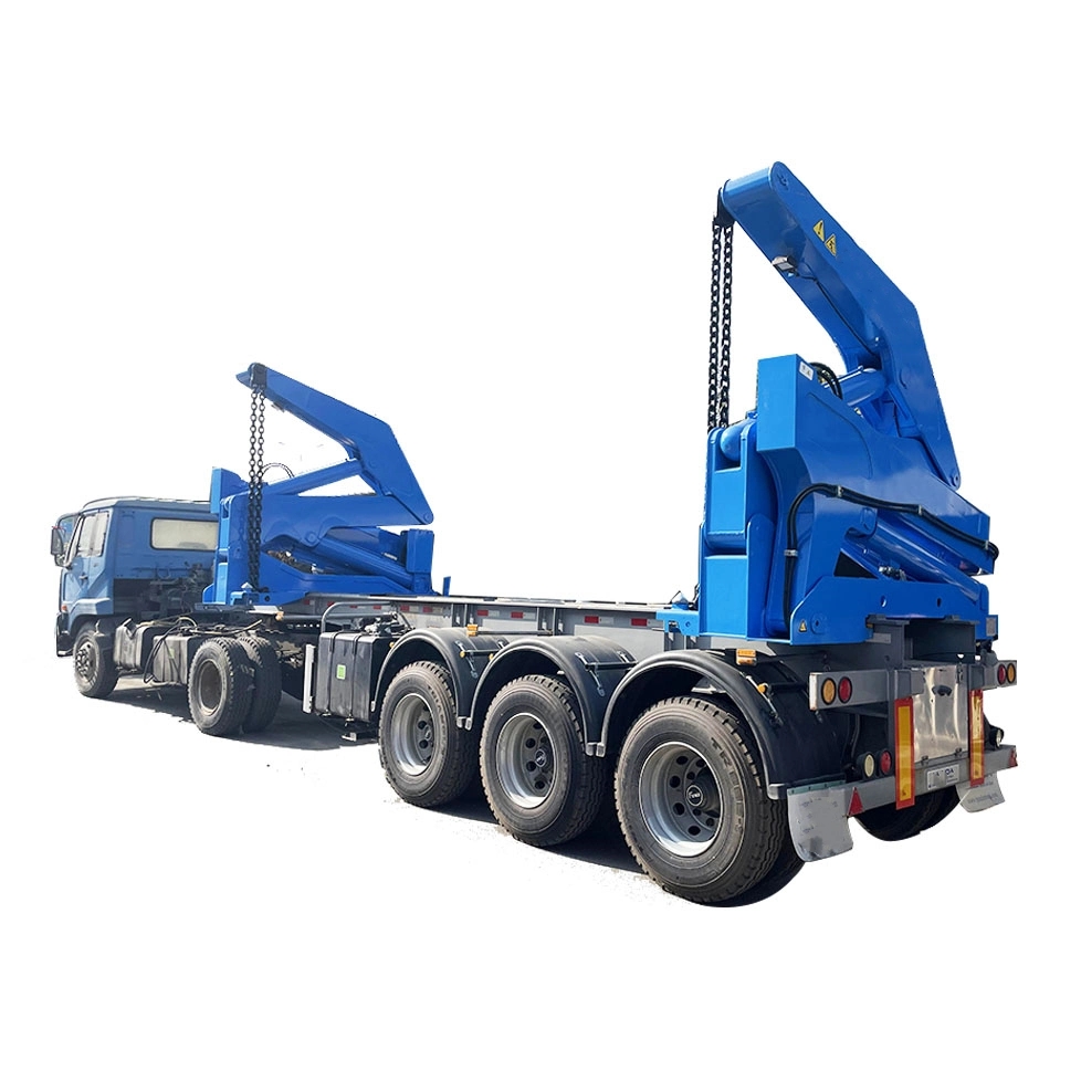 20FT 40FT 30tons 40tons Container Self Loading Side Loader Lifter Truck Trailer