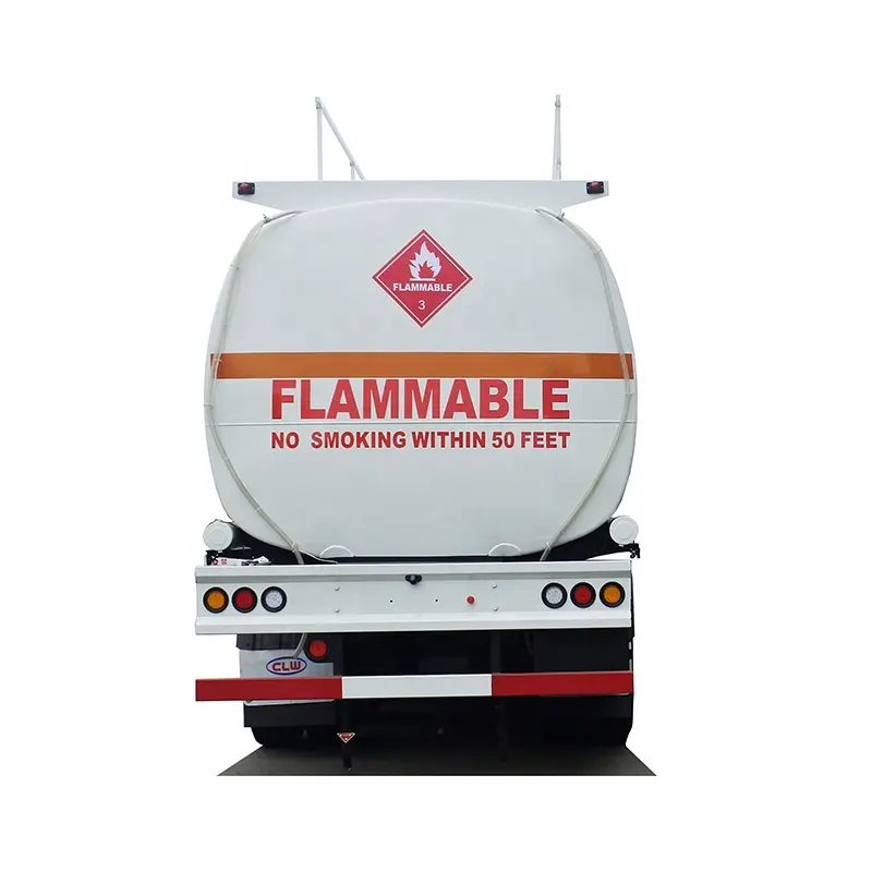 3 Axle 50cbm 50000liter Good Quality Carbon Steel Tank Trailer with 10 Compartment