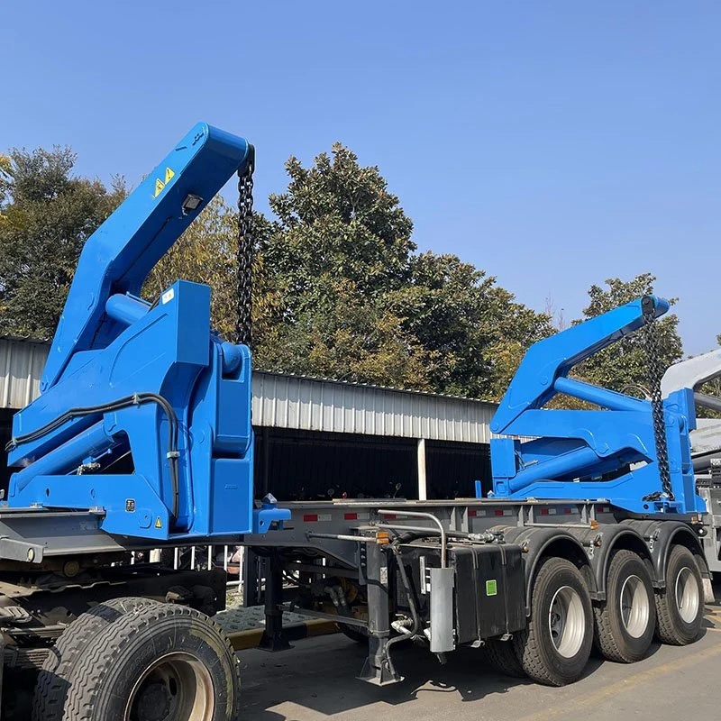 20FT 40FT 30tons 40tons Container Self Loading Side Loader Lifter Truck Trailer