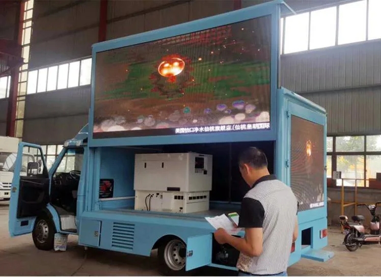 Iveco Mobile Digital LED Billboard Advertising Truck