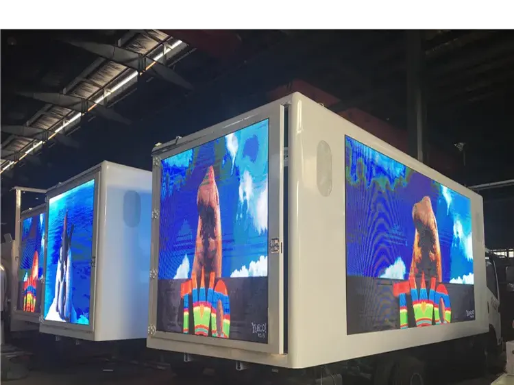 LED outdoor advertising box