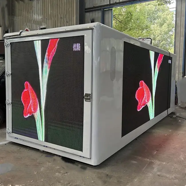 LED outdoor advertising box