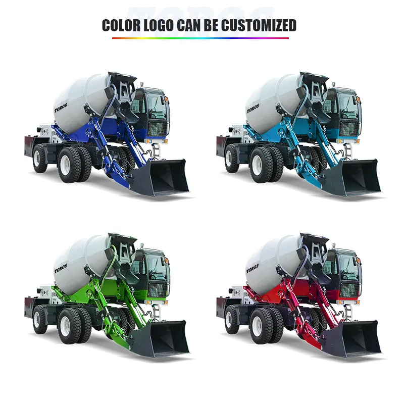 Mini Self Loading Mack Concrete Mixer Truck