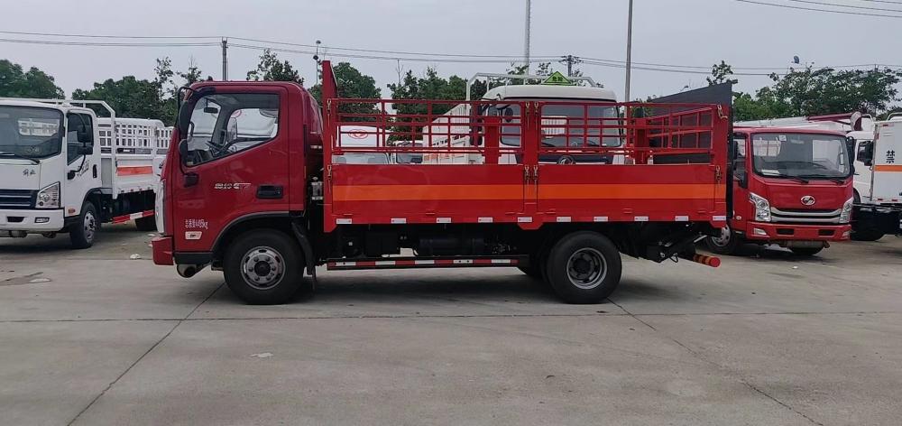 Foton 5Ton Cylinder Transport Truck With 1Ton Hydraulic Platform