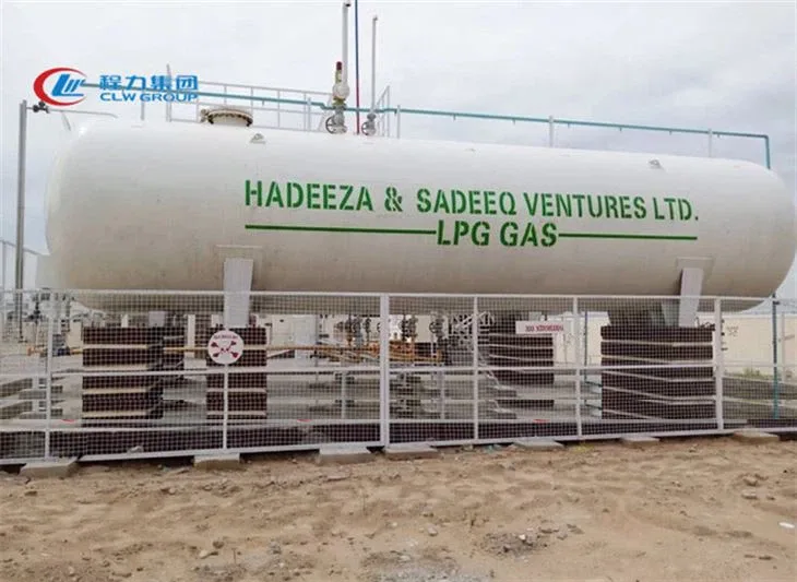 25 Metric Tons 25mt 25tonnes 50000liters Cooking Gas Station Storage Tank LPG Filling Station