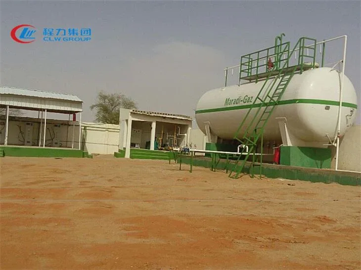 30tons 60000liters 60000L LPG Plant Tank Gas Cylinder Filling Station with Pump Compressor Filling Machine