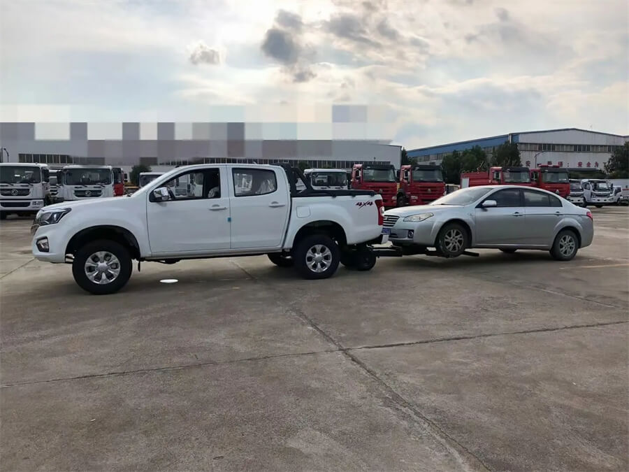 Mini Isuzu 3 ton repo wheellift truck