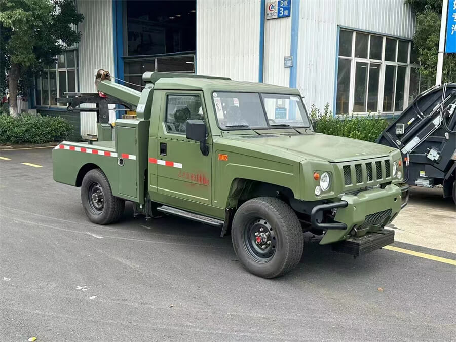 4X4 Military Towing Truck Wrecker Pickup Tow Truck