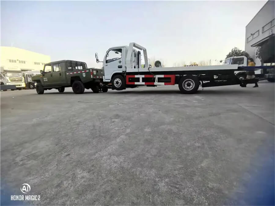 4X4 Military Towing Truck Wrecker Pickup Tow Truck