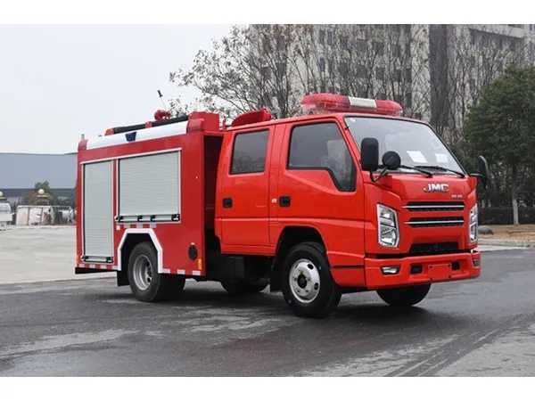 JMC 3Tons Fire Fighting Water Tank Spraying Truck