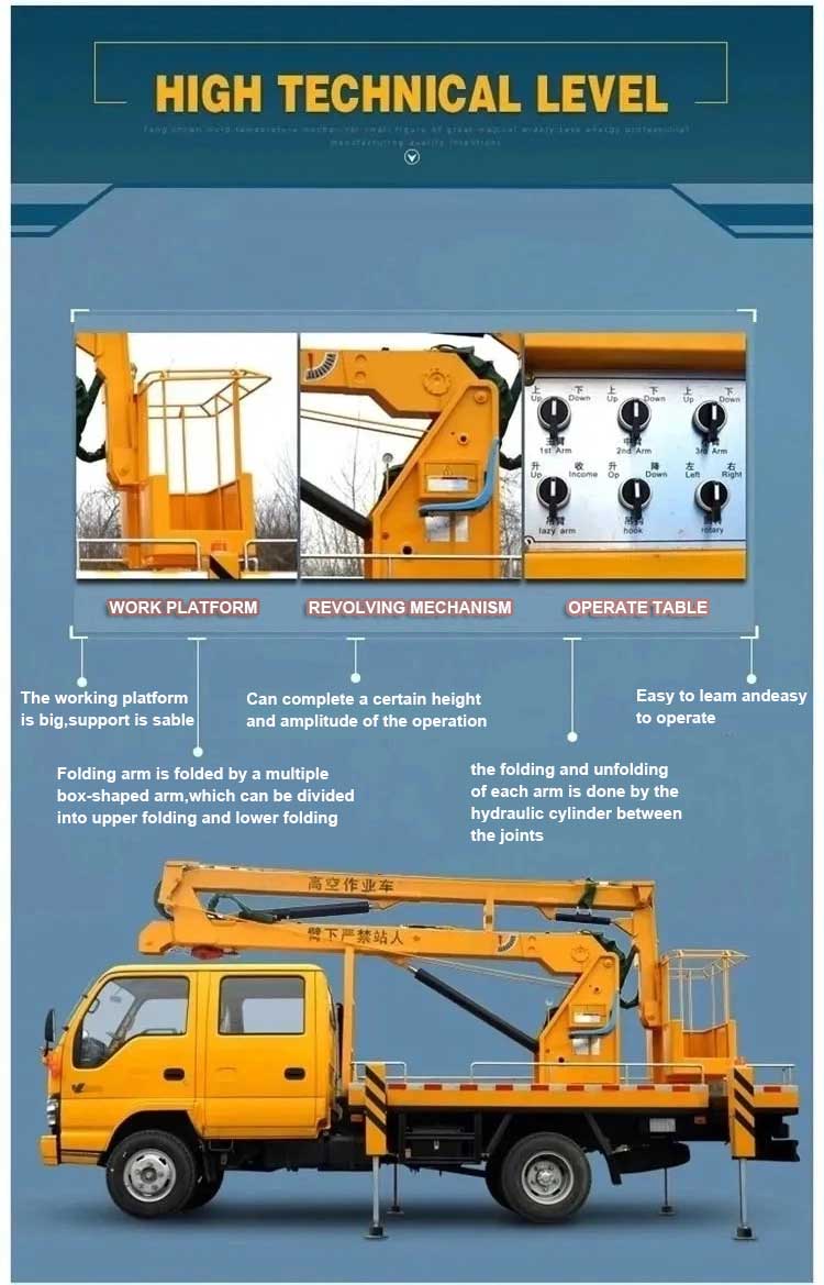 Articulated Bucket Truck 02