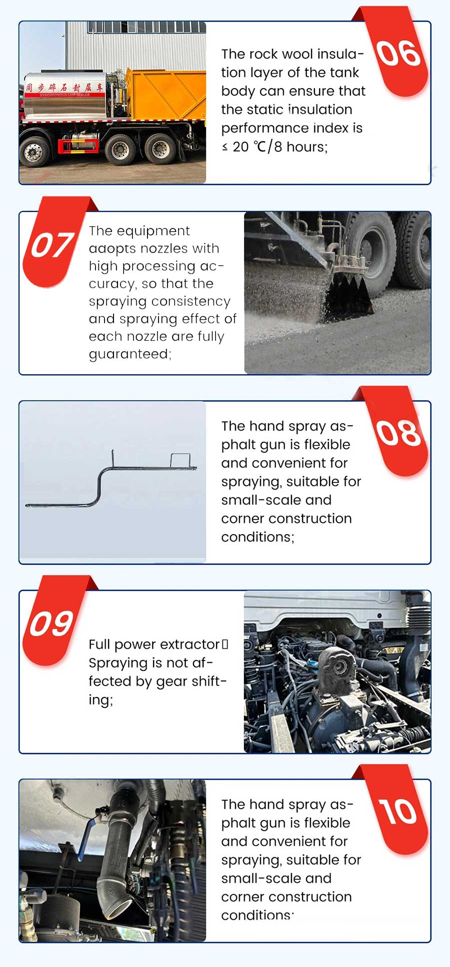 Synchronous Gravel Sealing Truck 3