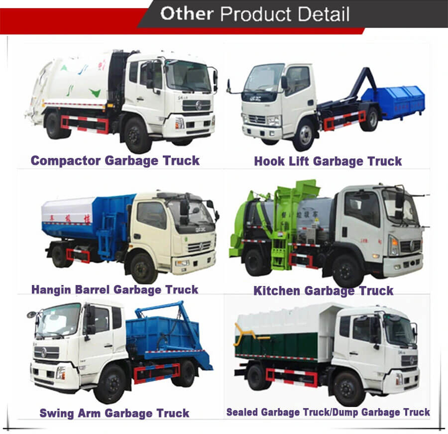 Compactor Garbage Truck 04