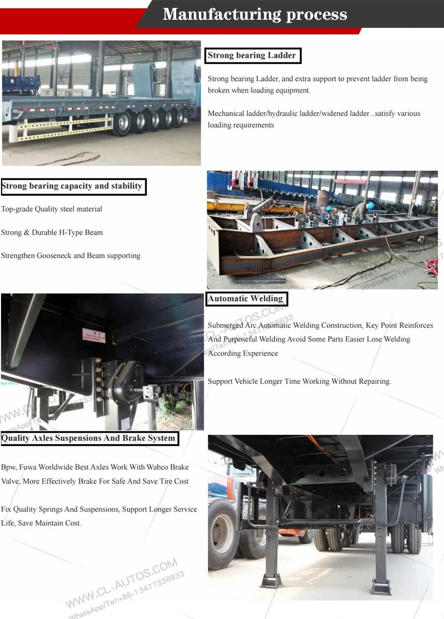 Low Bed Semi Trailer 01