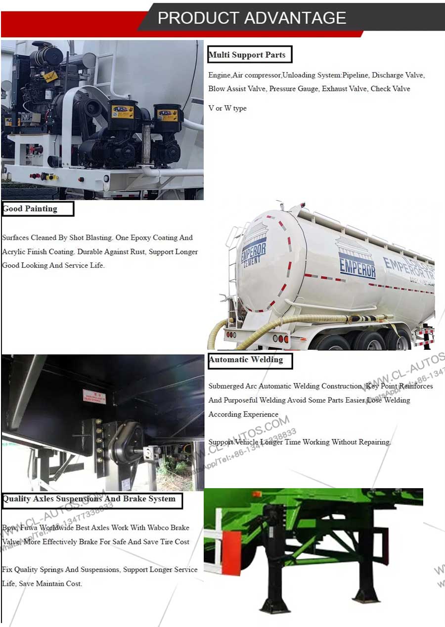 Bulk Cenment Trailer 01 Bulk Cenment Trailer 01